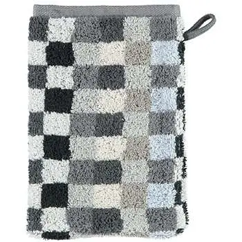 Cawö Waschhandschuh, 942, 16 x 22 cm anthrazit