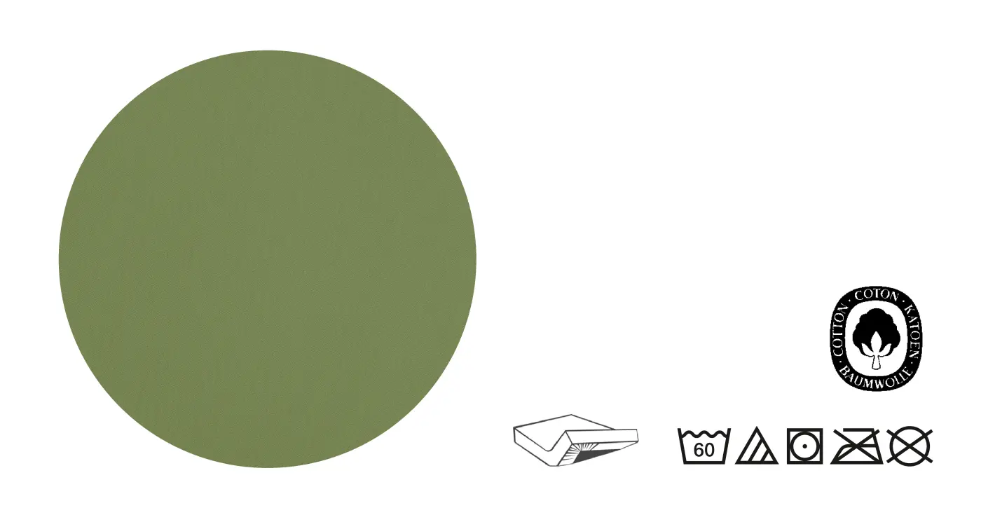 biberna Feinjersey-Spannbetttuch fichte 1x 90x190 cm - 100x200 cm