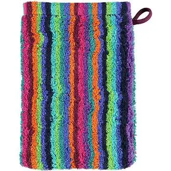 Cawö Waschhandschuh, 7048, 16 x 22 cm multicolor dunkel