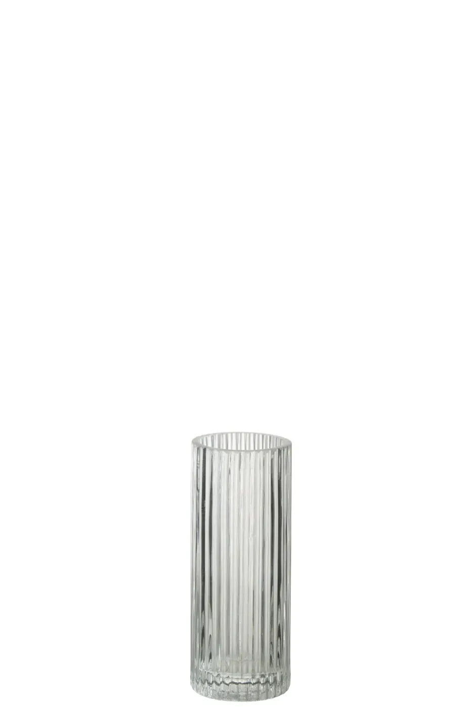 Jolipa Vase Zylinder Glas 7,5x20 cm