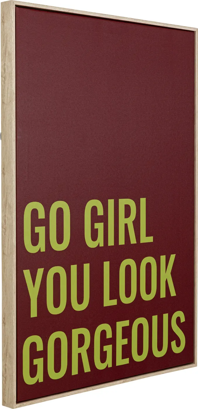 Kare Design Bild Go Girl ca. 50x70 cm