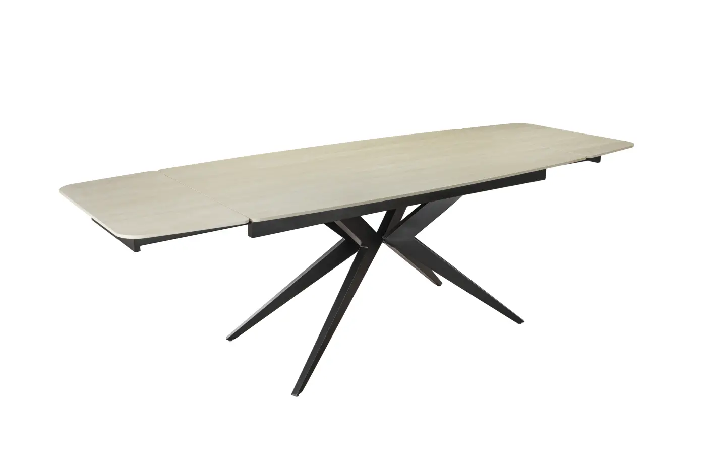 Hela Tisch Lixa T Travertin Optik Beige ca. 160-240x76x90 cm