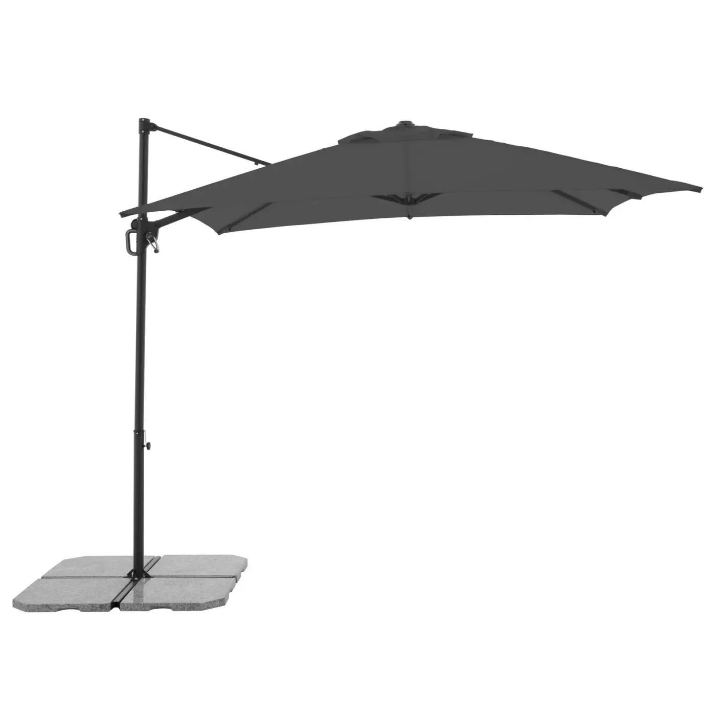 doppler Pendelschirm Basic Anthrazit ca. 245x245 cm