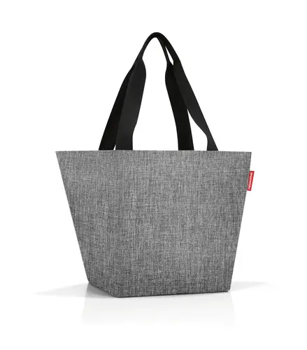 Reisenthel shopper M twist silver 51x30.5x26 cm