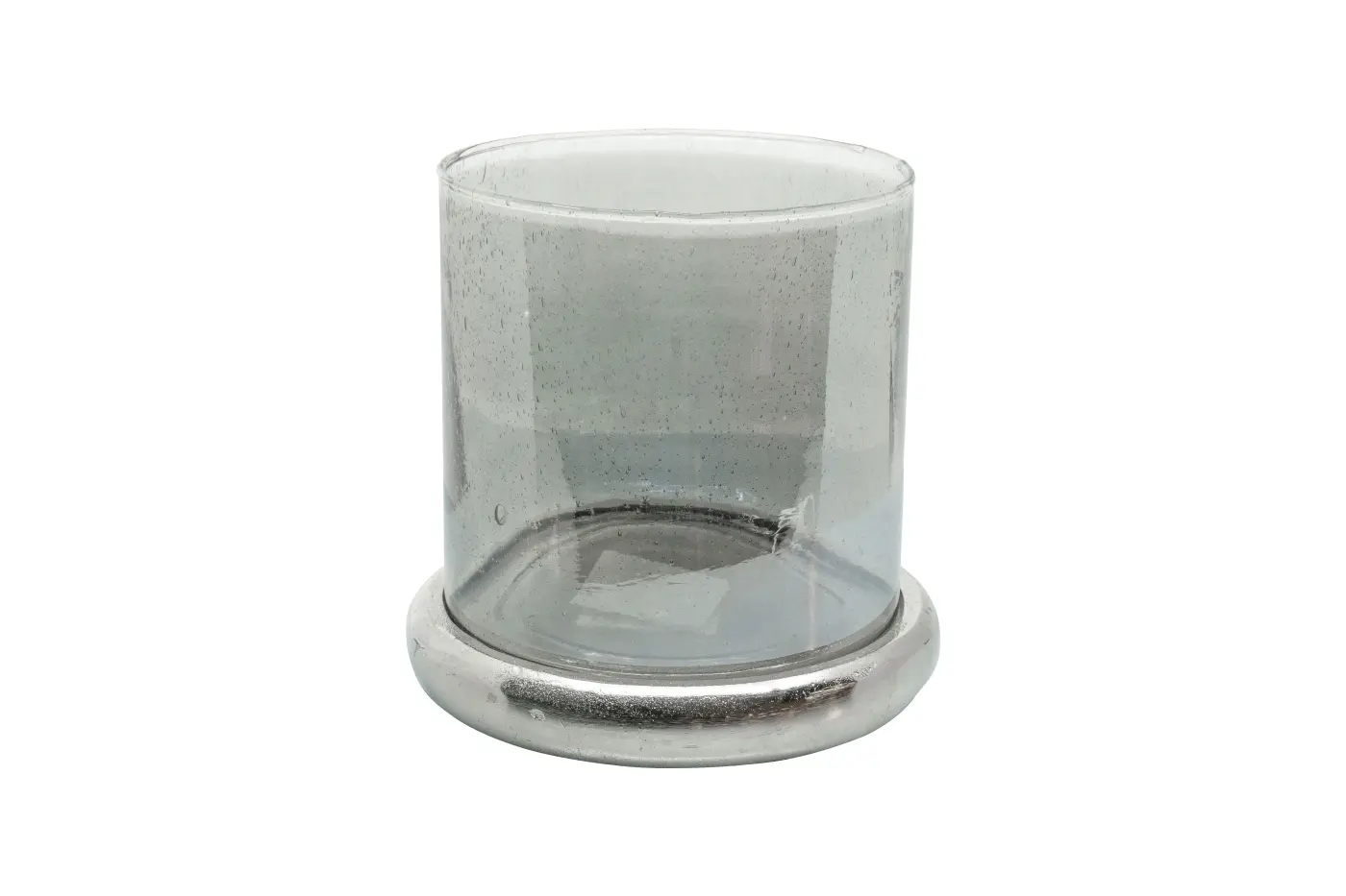 LC Garden Windlicht 15x22x15x23 cm Silber