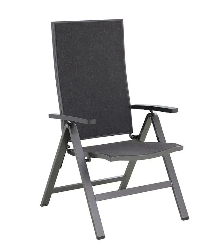 MWH Multipositionsstuhl Verona Iron Grey ca. 60,5x71x109 cm