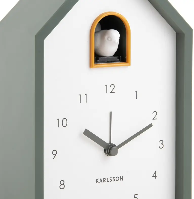 Karlsson Alarm Clock Jungle green ca. 12x20x6 cm