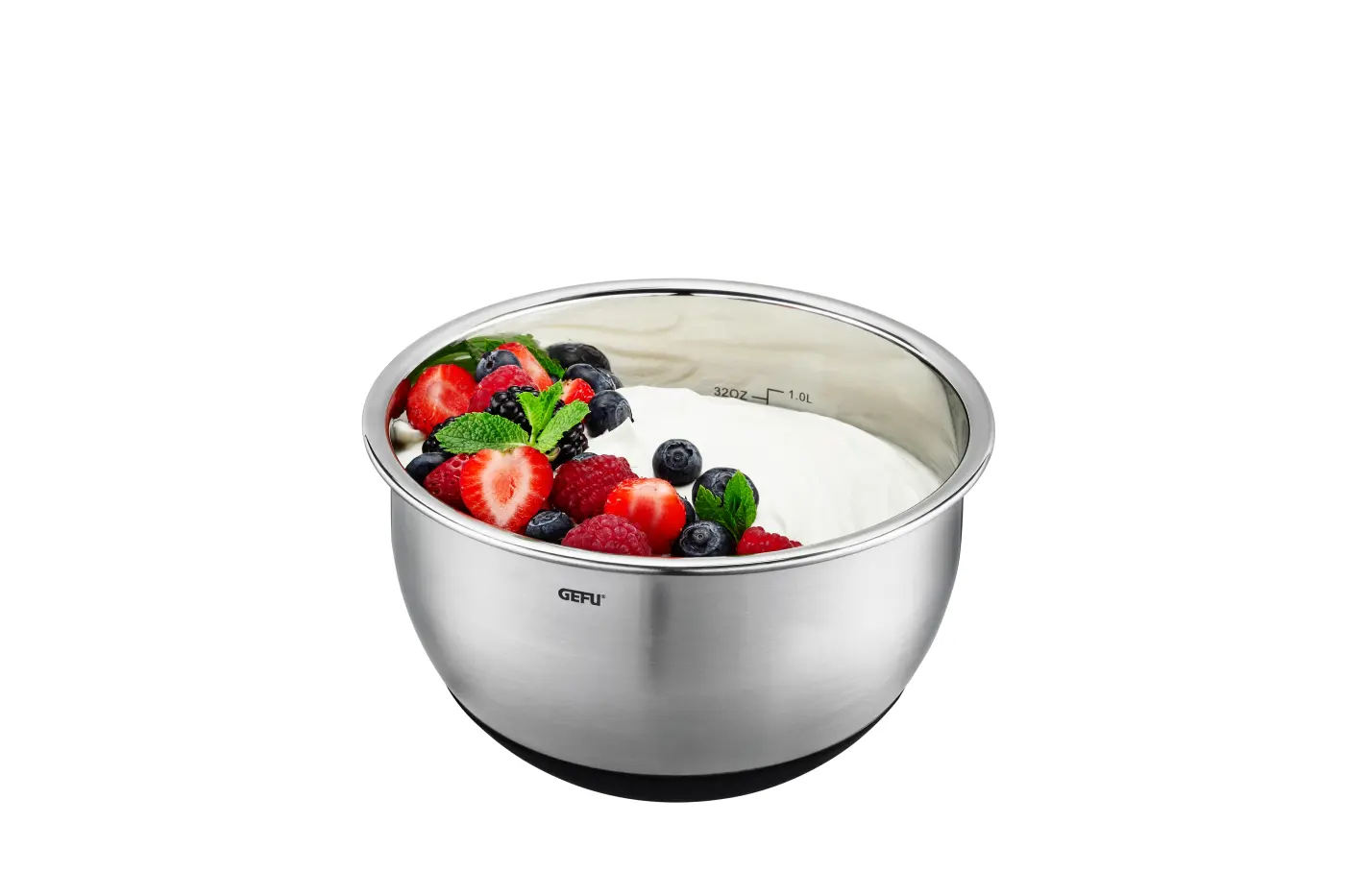 GEFU Edelstahlschüssel MUOVO, Ø 16 cm GEFU Edelstahlschüssel MUOVO, Ø 16 cm
