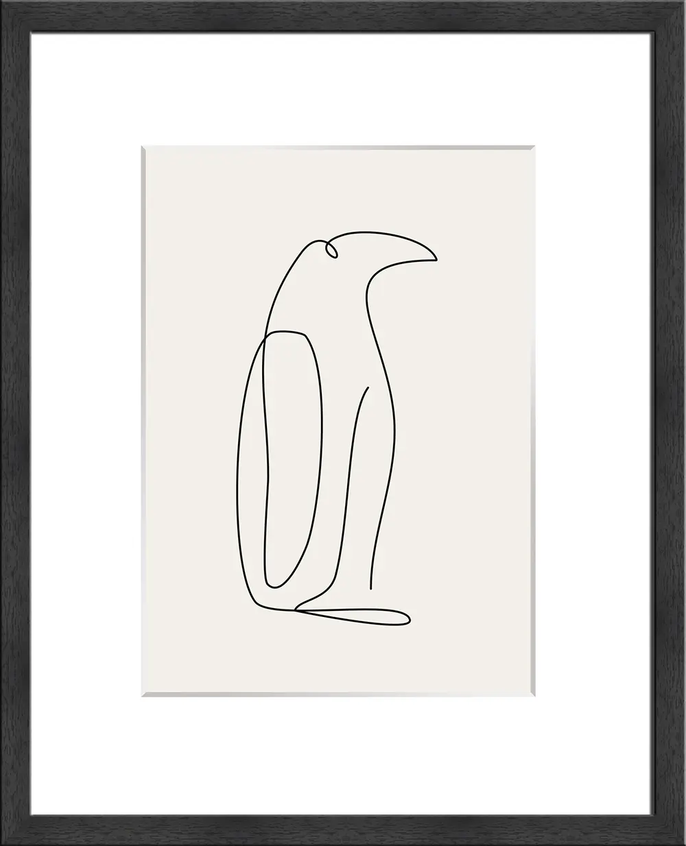 ars graphica Smart-Art 52x42cm - Fred Design: Pinguin