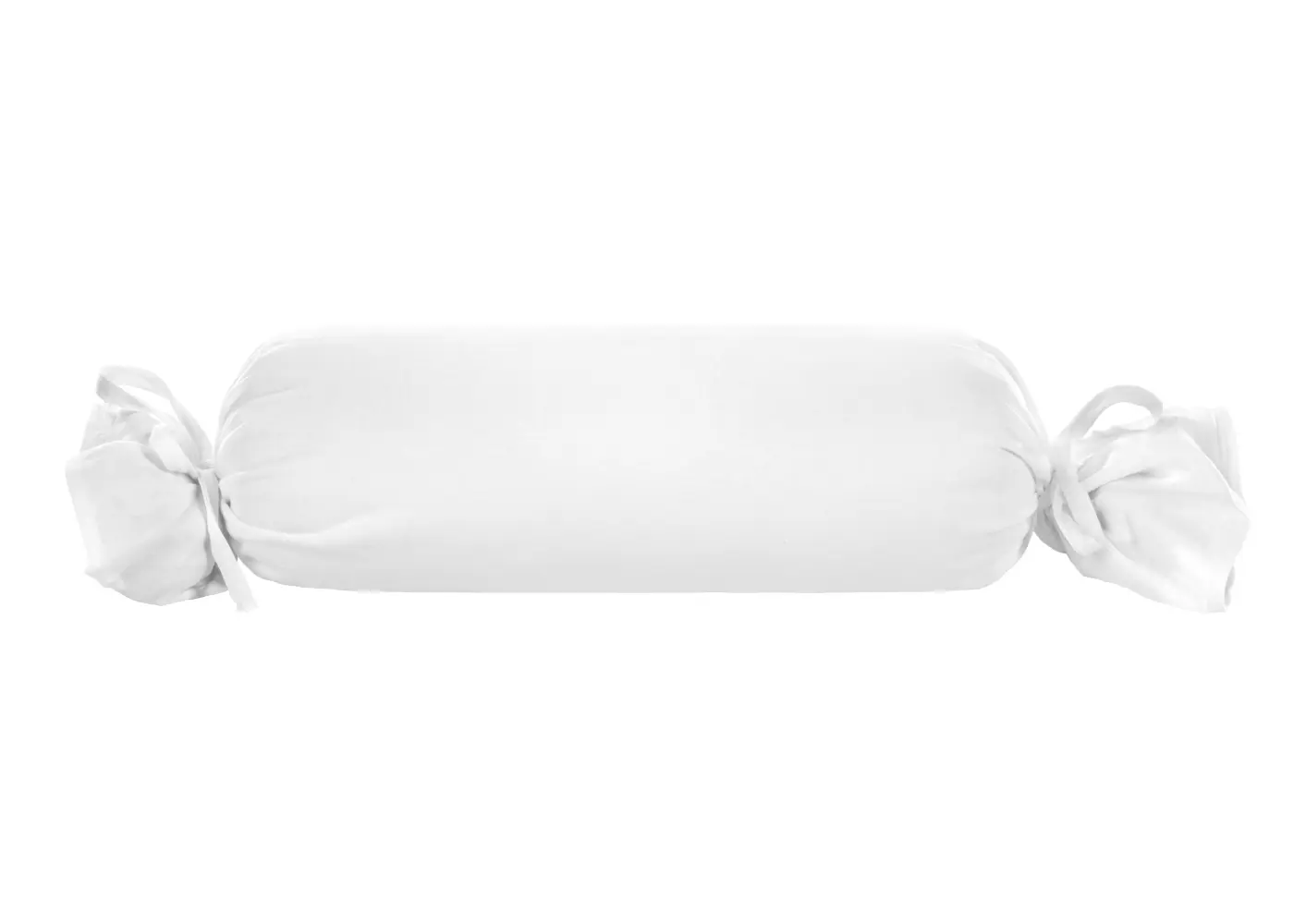 biberna Feinjersey-Nackenrollenbeezug Doppelpack weiss 2x 15x40 cm