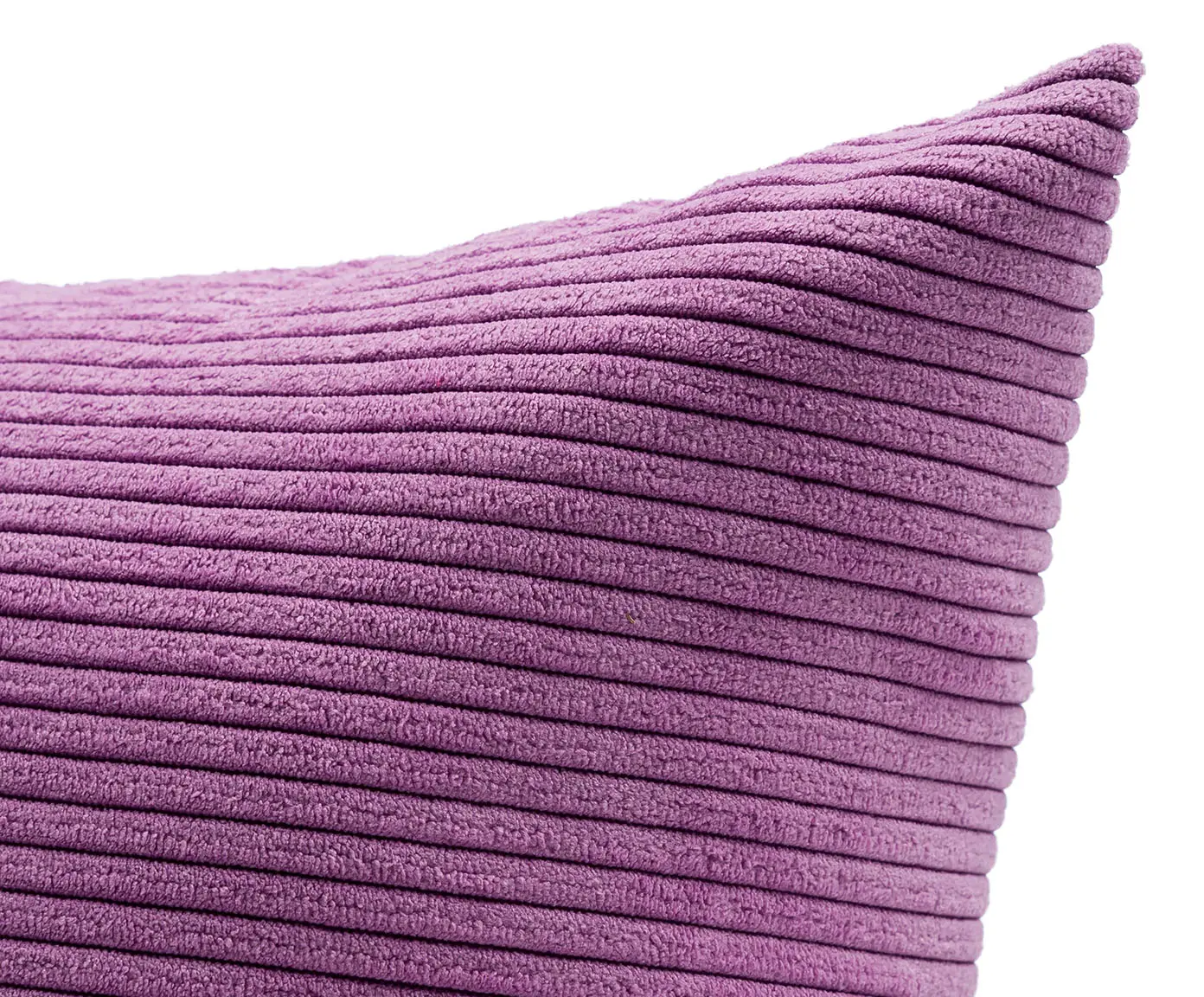 Gözze Capri Kissen Feincord-Optik Flieder 30x50 cm