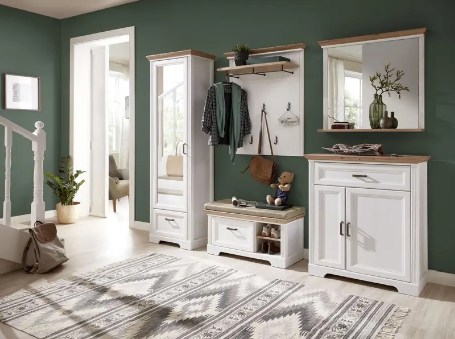 Innostyle Garderobenschrank Jasmin Pinie Hell/Eiche Artisan ca. 65x204x41 cm Innostyle Garderobenschrank Jasmin Pinie Hell/Eiche Artisan ca. 65x204x41 cm