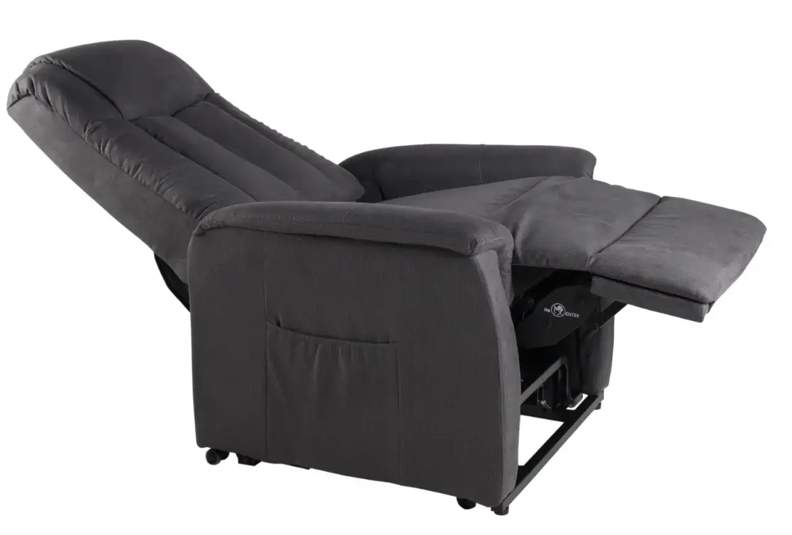 Duo Collection TV-Sessel Delphi Mikrofaser Anthrazit