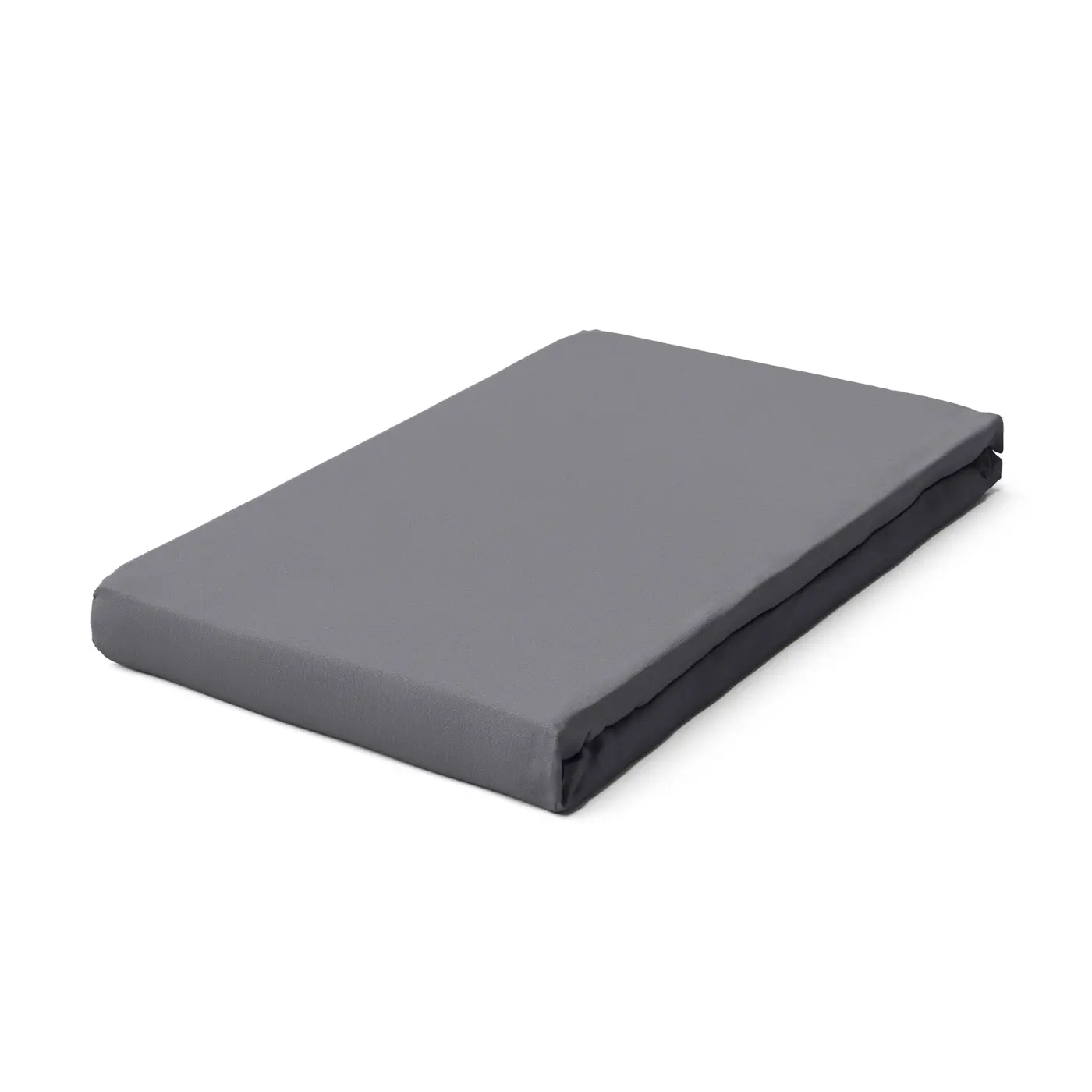 Schlafgut Spannbetttuch Pure 180x200 - 200x220 cm Grey Mid