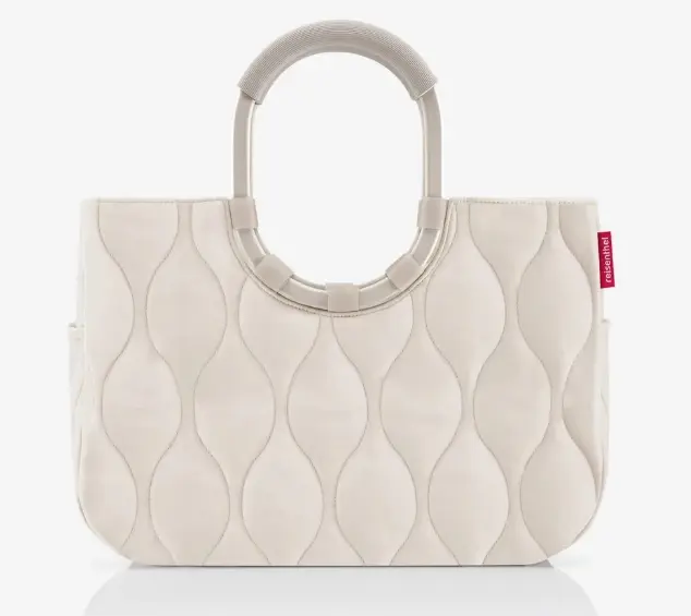 Reisenthel Loopshopper L Puffer stone 46x34.5x25 cm