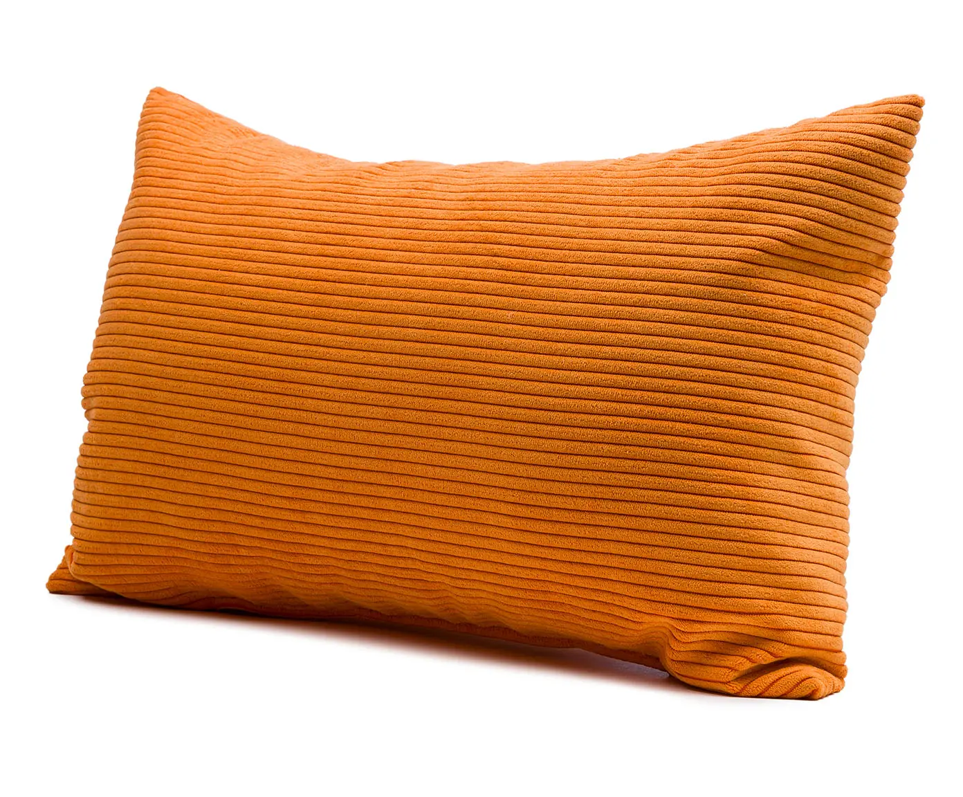 Gözze Capri Kissen Feincord-Optik Orange 30x50 cm