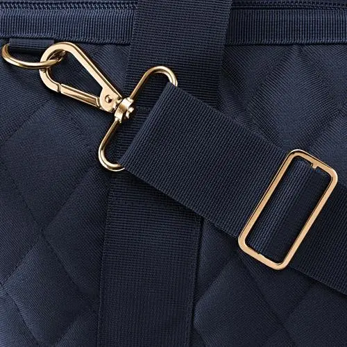 Reisenthel allrounder L rhombus midnight gold
