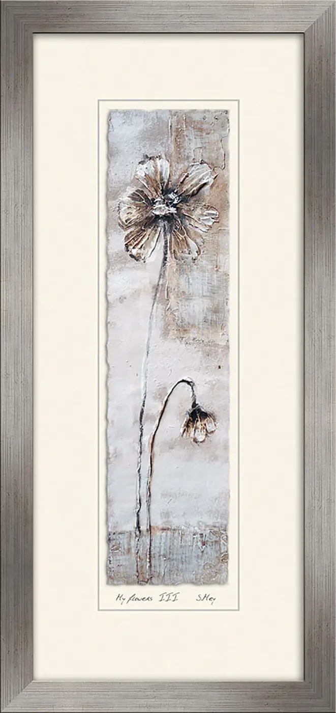 ars graphica Real-Art 76x36cm - Mey: My flowers III