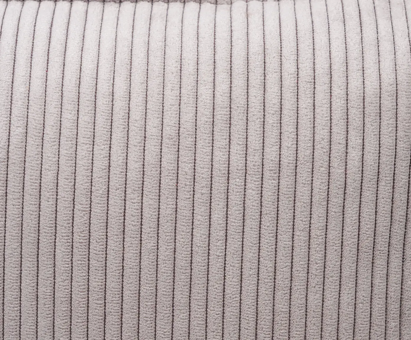 Gözze Capri Kissen Feincord-Optik Silber 50x50 cm