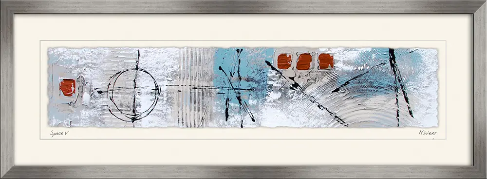 ars graphica Real-Art 125x46cm - Wert: Space V