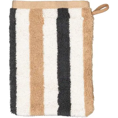 Cawö Waschhandschuh 16x22 cm braun