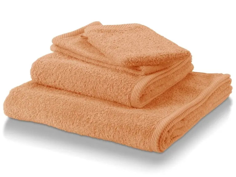 Kela Waschhandschuh Ladessa 15x21 cm Pfirsichrosa