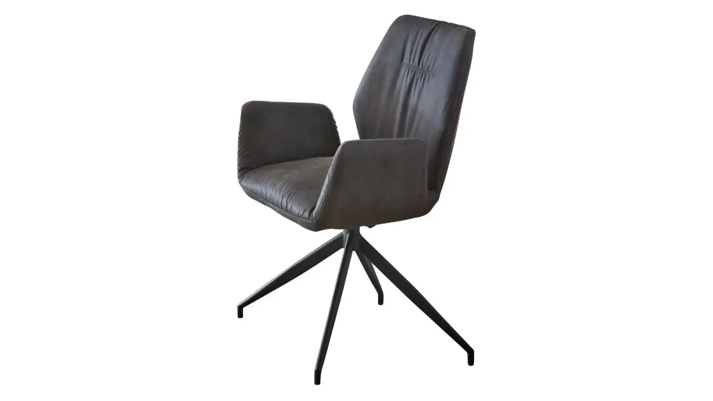 Niehoff Design-Armlehnstuhl Windhoek Anthrazit