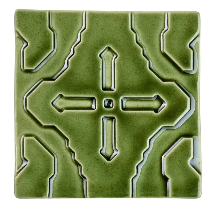 Asa Untersetzer 2-er Set Puebla Verde 9x9 cm