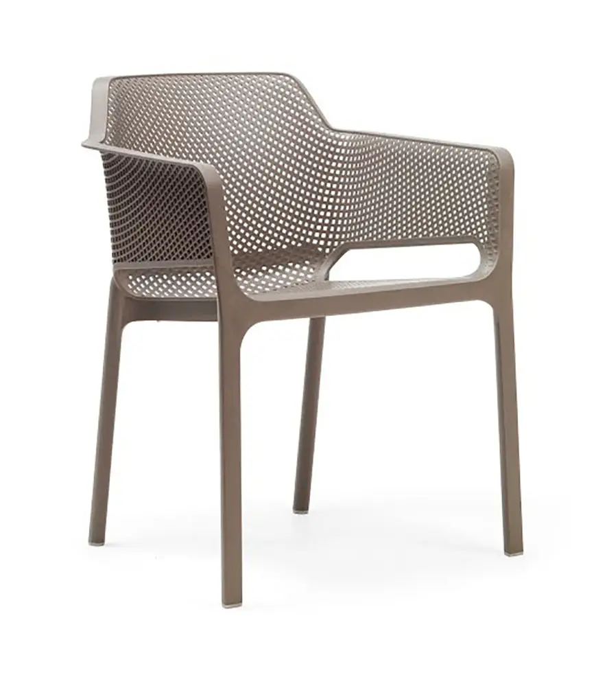 Best Stapelsessel Ohio 61x80x59 cm Taupe