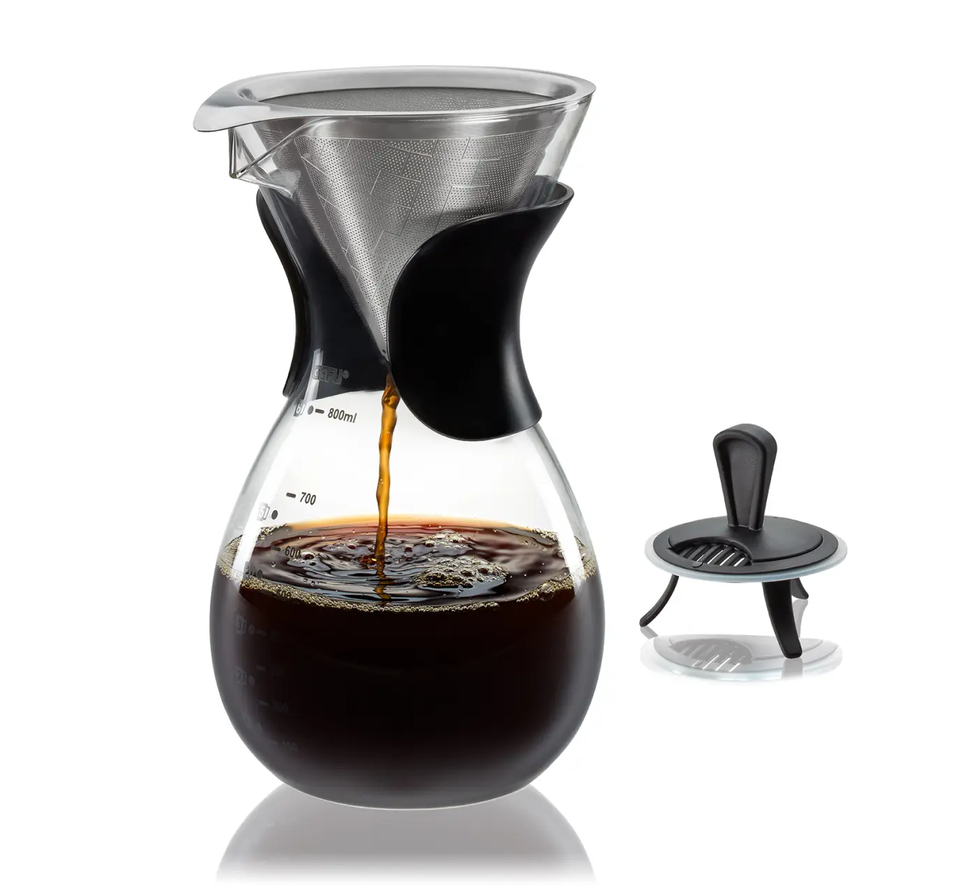 GEFU Kaffeebereiter mit Filter BUTIO,