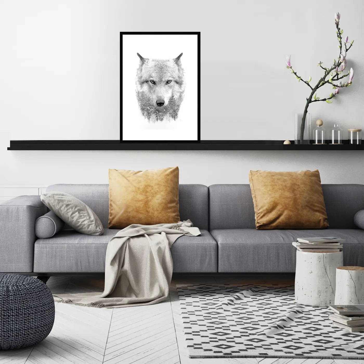 ars graphica Maxi-Design - Maxi-Design: Wolf