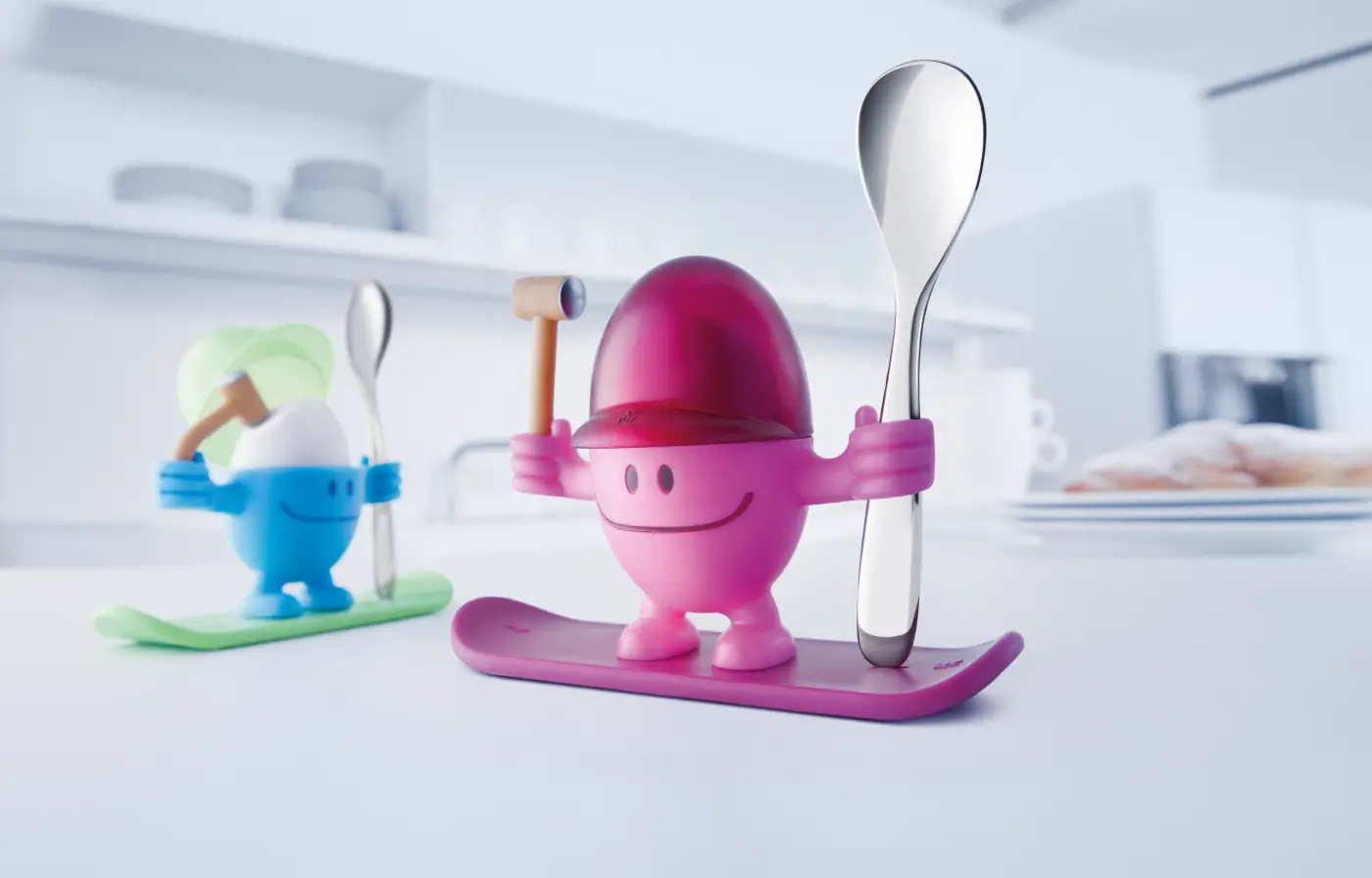 WMF Eierbecher McEgg mit Löffel, Pink WMF Eierbecher McEgg mit Löffel, Pink