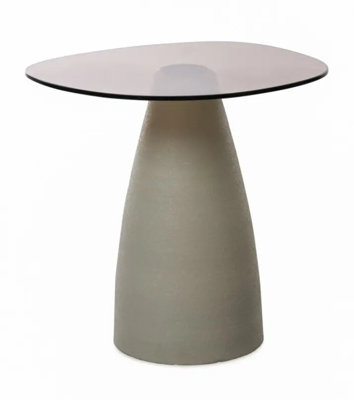 M2 Beistelltisch Filo 3 Sicherheitsglas braun