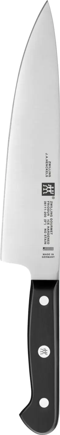Zwilling Kochmesser Metallfarben/Schwarz