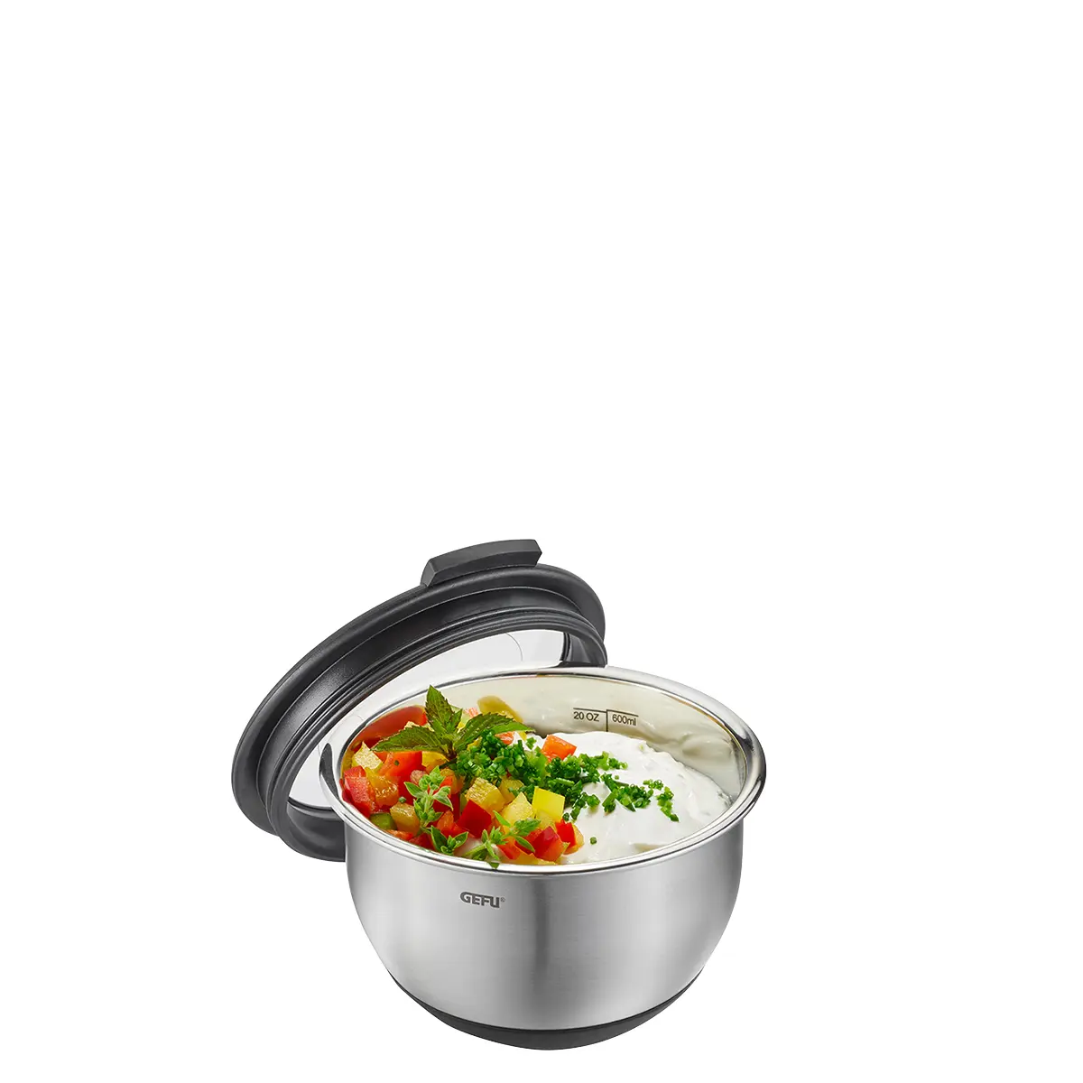 GEFU Edelstahlschüssel MUOVO, Ø 12 cm