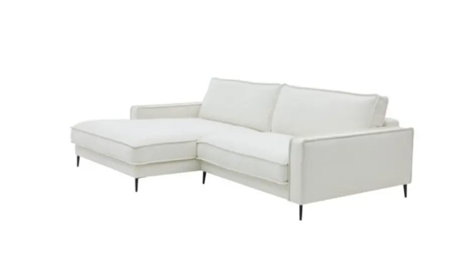 Roomio No. 4102 Polstergarnitur Loop white, ca. 272 x190 cm,