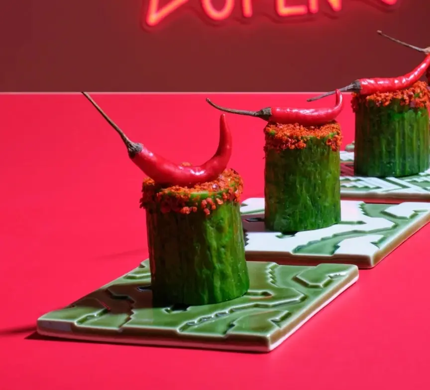 Asa Untersetzer 2-er Set Puebla Verde 9x9 cm