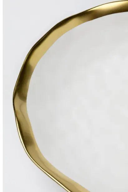 Kare Design Teller Bell Weiß 20 cm