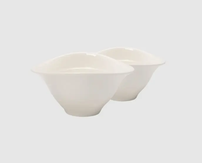 Villeroy & Boch Suppenschale-Set Vapiano 2-tlg./400 ml Weiß