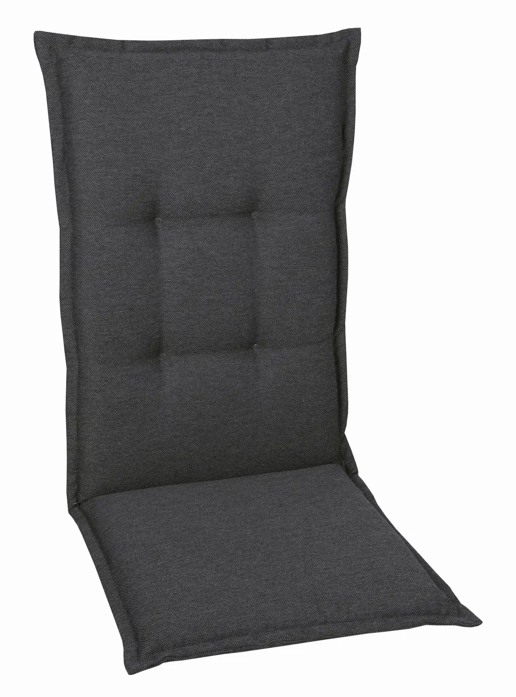 Garten-Sesselauflage hoch 20924-01 grau 50x7x120cm