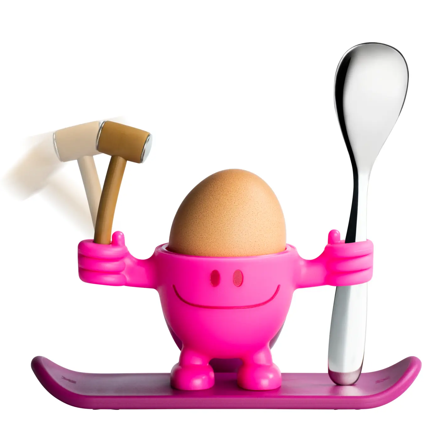 WMF Eierbecher McEgg mit Löffel, Pink