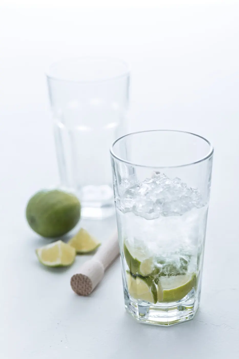 Leonardo Longdrinkgläser/Stößel BAR 3-teilig