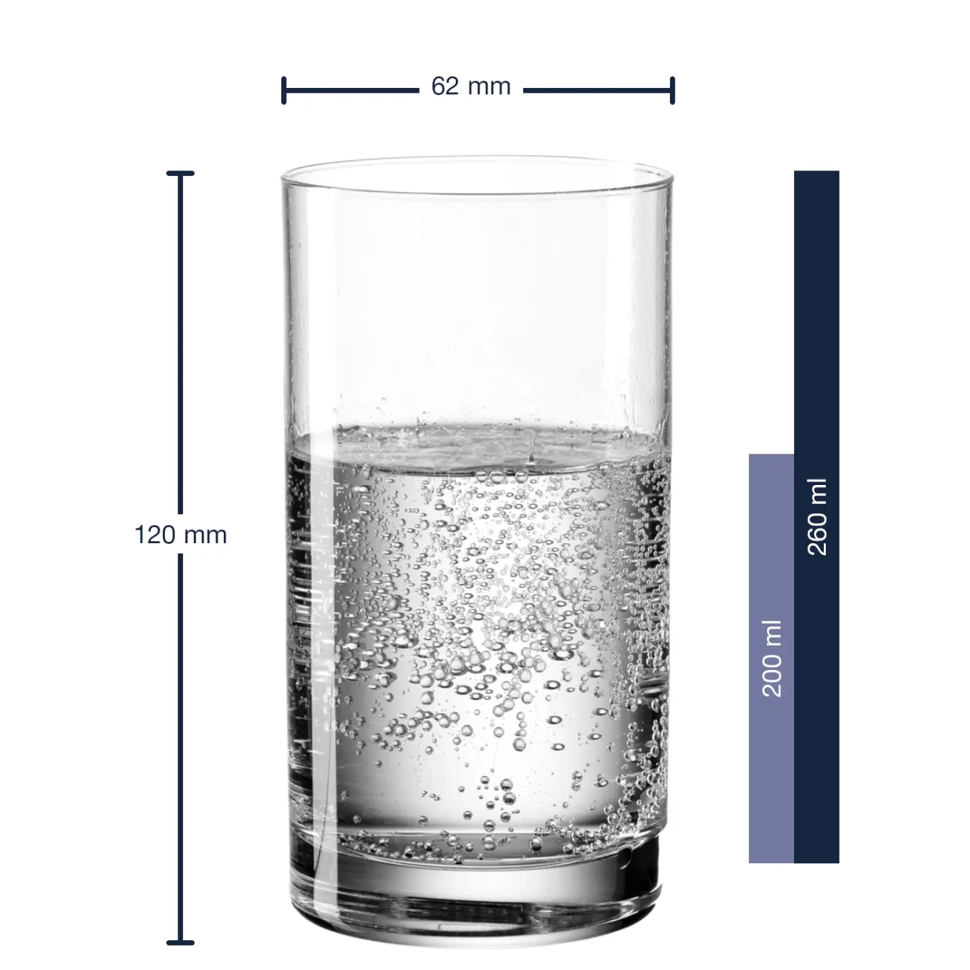 Leonardo Trinkglas EASY+ 260 ml klar Leonardo Trinkglas EASY+ 260 ml klar