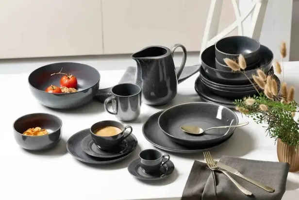 Ritzenhoff & Breker Frühstücksset Toledo 12-tlg. Grau