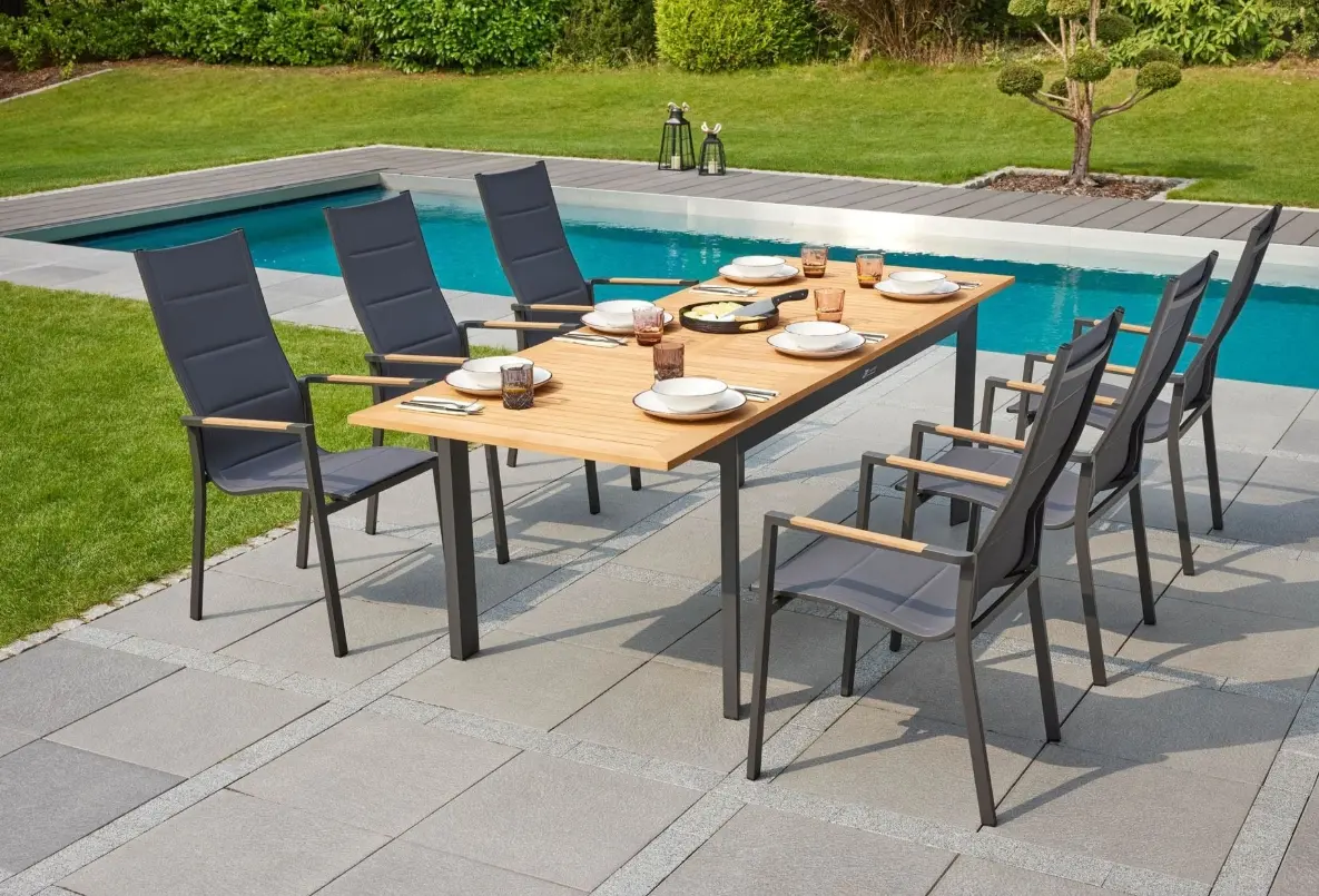 LC Garden Hochlehner Unicamo ca. 57x68x108 cm Anthrazit
