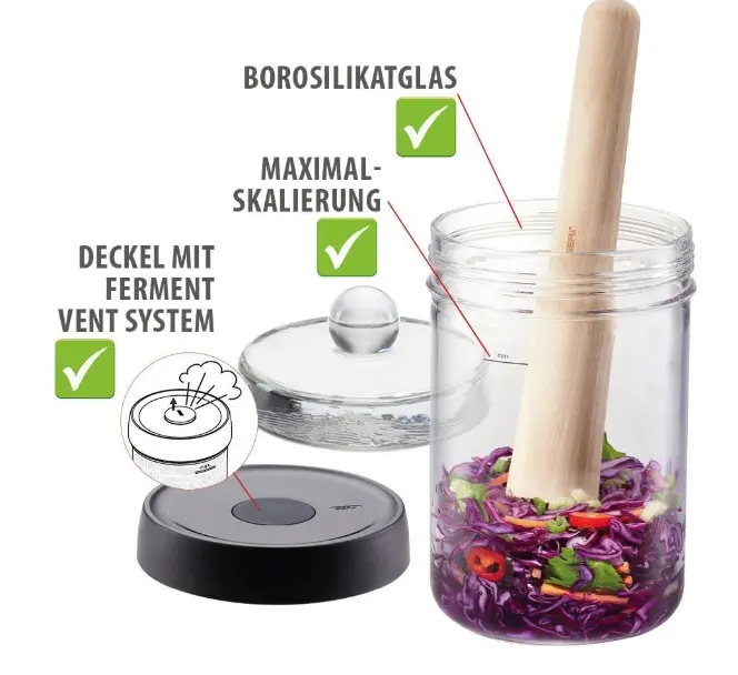 Fermentierglas 1,0L