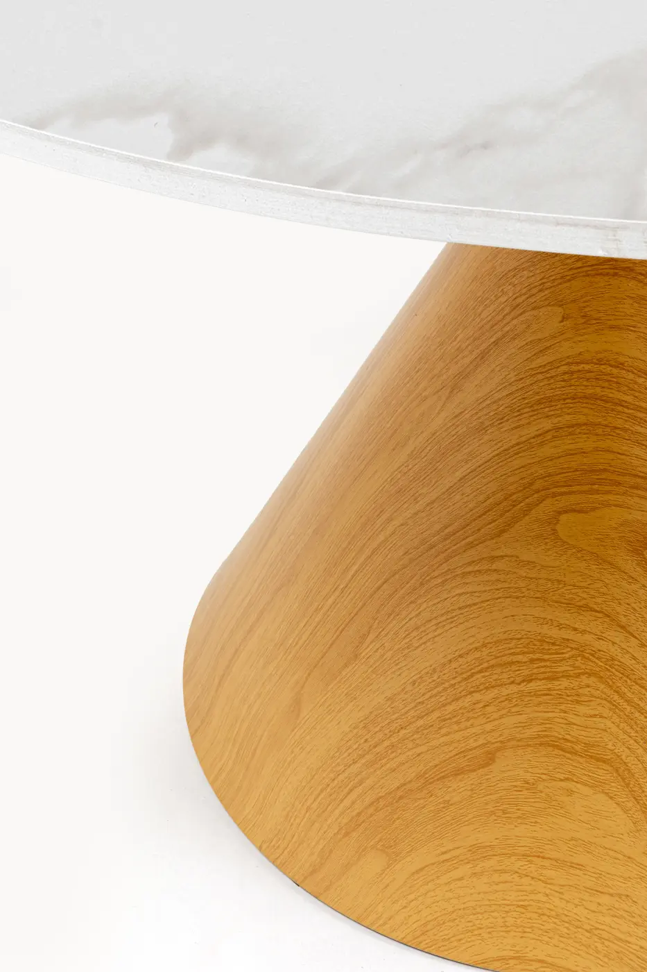 Kare Tisch Cono Keramik-/ Eichefarbig ca. 120 cm Durchmesser