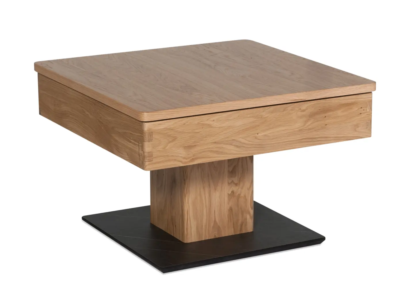 Vierhaus Funktions-Couchtisch Wildeiche ca. 67x43(-61)x67 cm