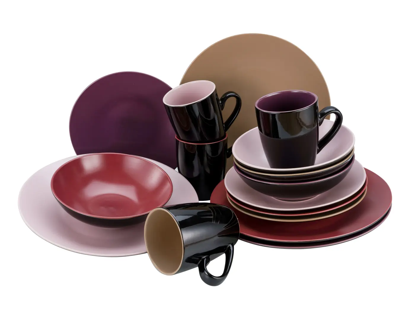 CreaTable Kombiservice Very Berry 16-tlg 
