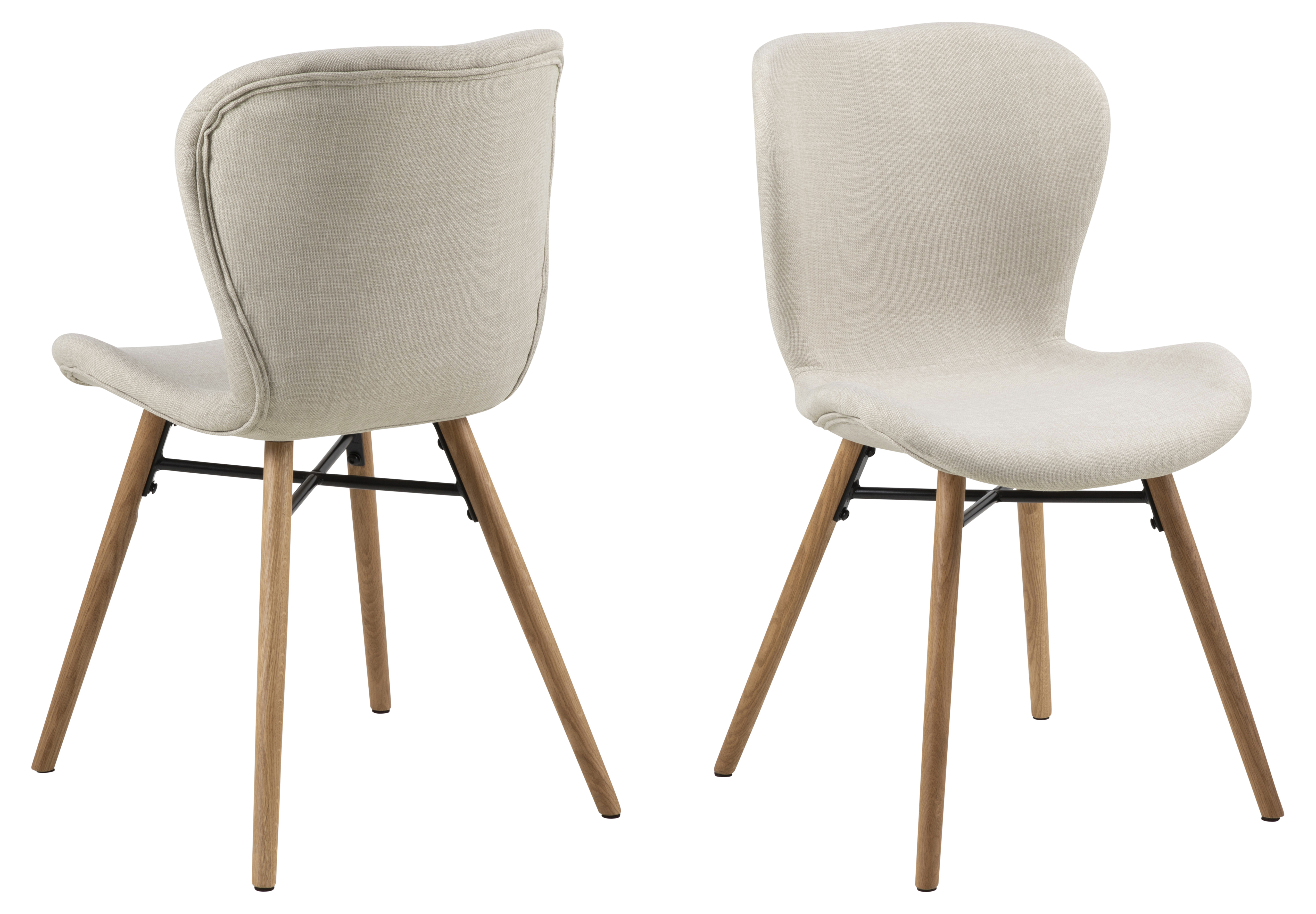 Actona Vierfußstuhl Batilda Beige Actona Vierfußstuhl Batilda Beige